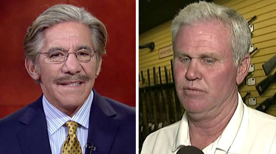 Geraldo reacts to gun shop owner's warning to the FBI