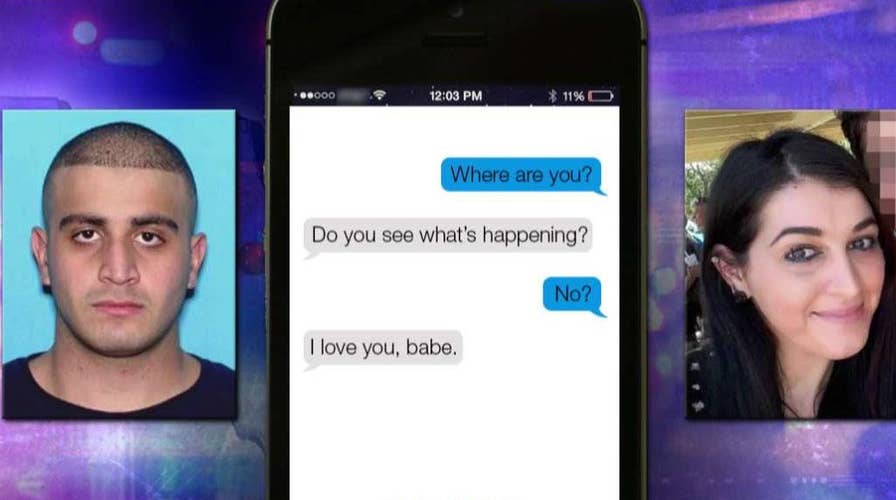 Orlando shooter, wife exchanged texts during massacre