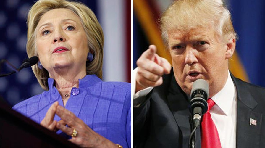 Clinton launching campaign ads which attack Trump