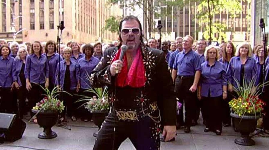 Bellevue Baptist Church choir performs Elvis hits