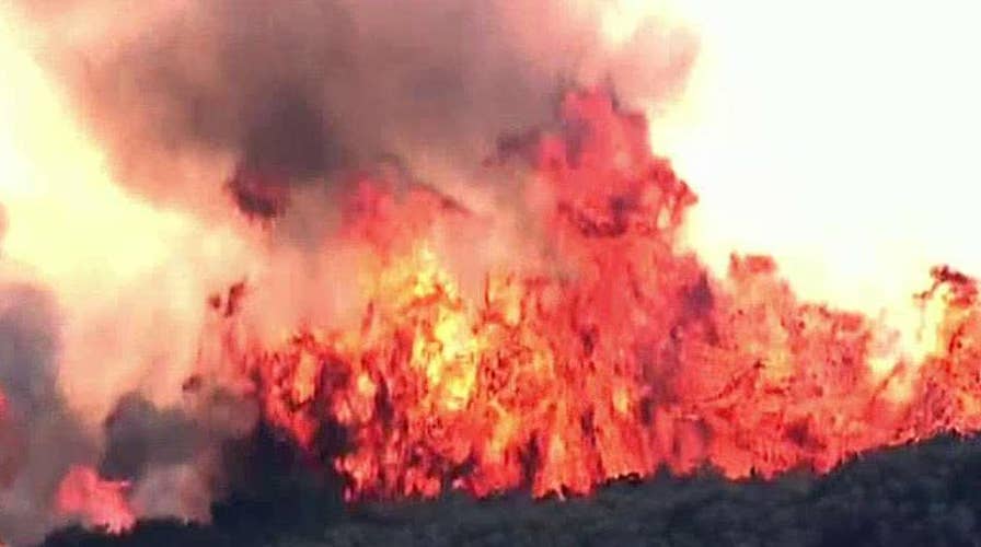 Triple-digit temperatures fueling Southwestern wildfires