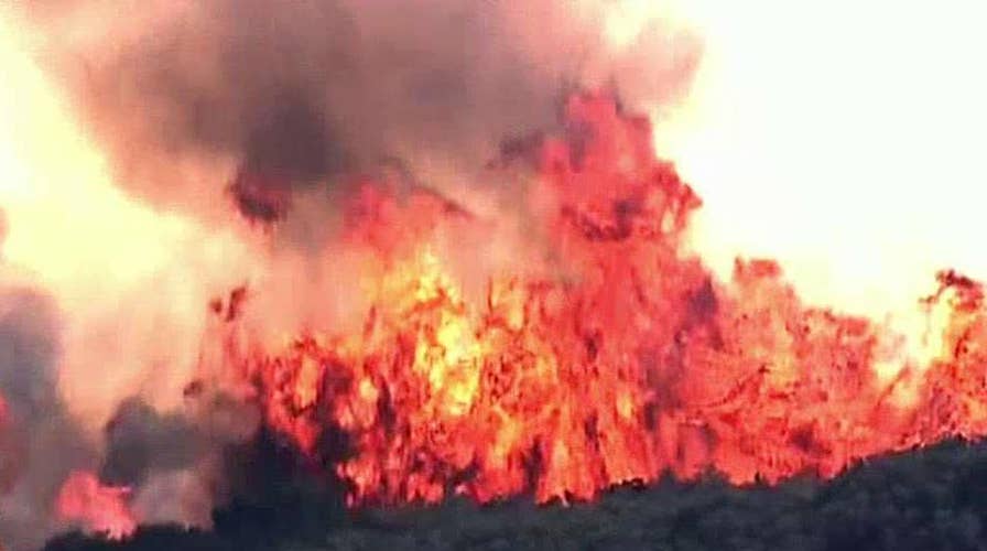 Triple-digit temperatures fueling Southwestern wildfires