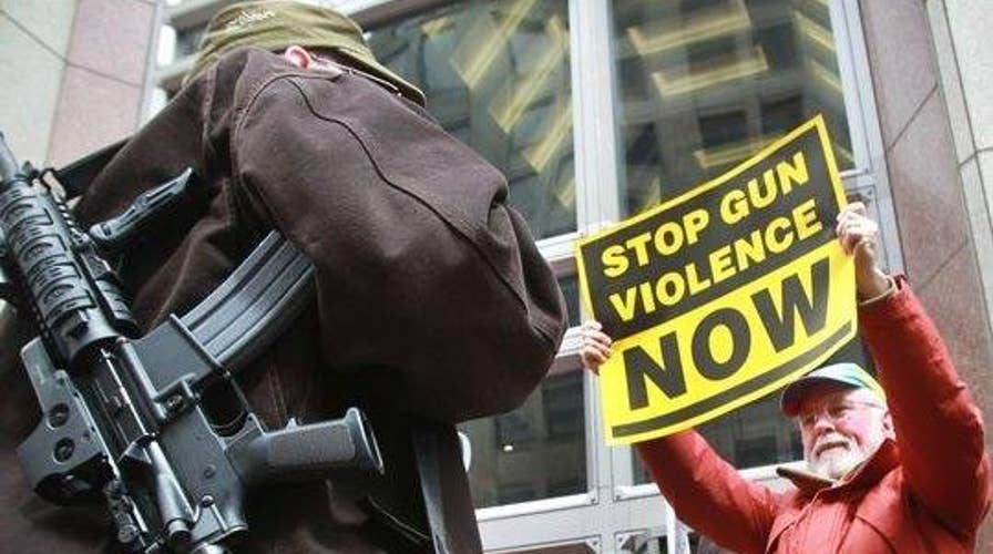 Veterans debate both sides of the gun control issue