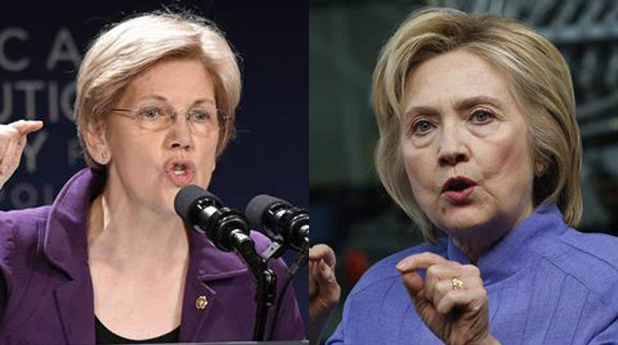 Wall Street donors threaten to dump Clinton over Warren