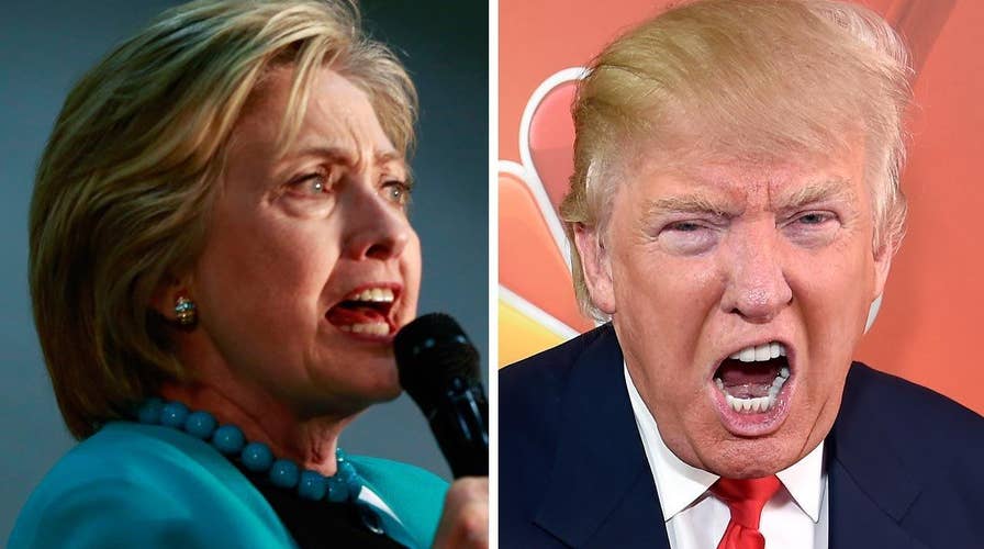 Clinton, Trump trade shots over biz records