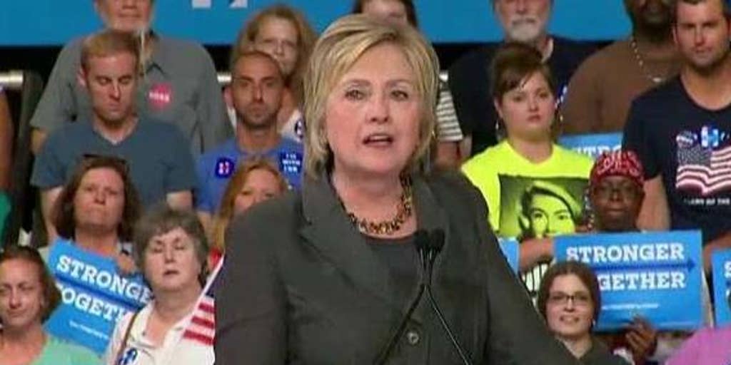 Clinton Pushes For Party Unity As She Touts Economic Plan | Fox News Video