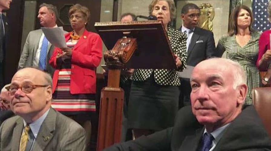 Can Democrats' sit-in force a gun vote?