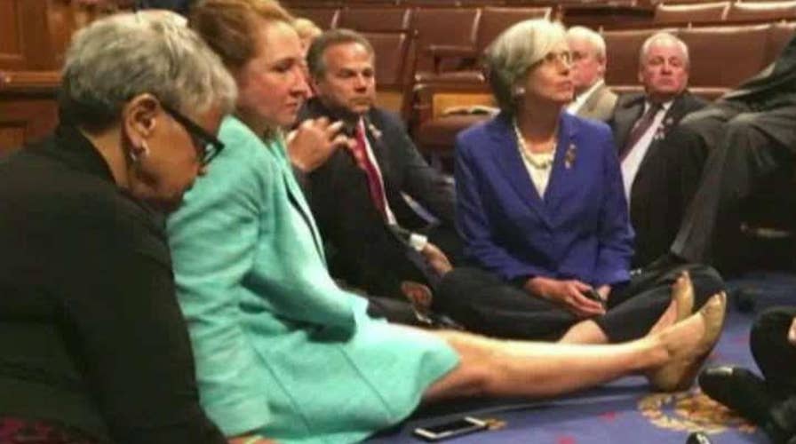 Media hail Democratic sit-in 