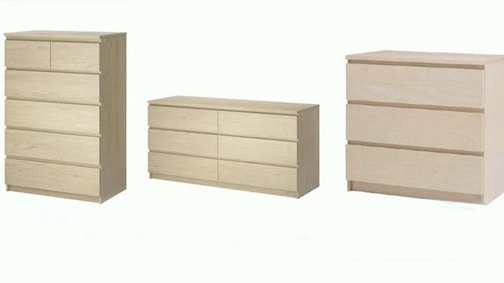 Ikea recalls 29 million dressers after kids die