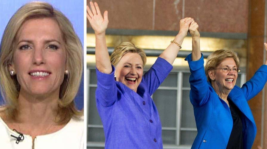 Laura Ingraham points out Clinton, Warren hypocrisy