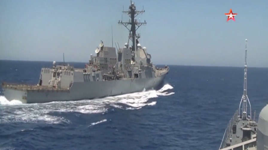 Russia, US blame each other for dangerous naval maneuvers