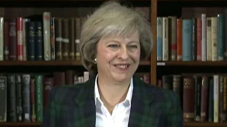 British interior minister launches bid to succeed Cameron