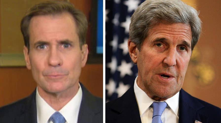 Kirby: Kerry absolutely correct about ISIS being desperate