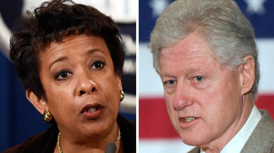 Loretta Lynch defends meeting with Bill Clinton