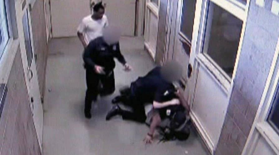 Sheriff releases shocking video of officers being abused