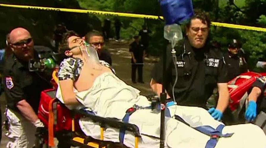 Blast sends tourists running in Central Park