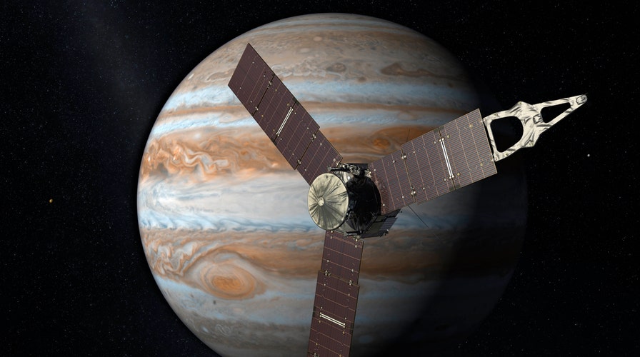 NASA's Juno probe enters orbit around Jupiter