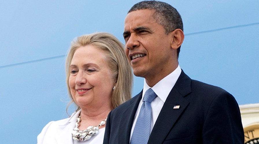 Obama campaigning for Hillary Clinton