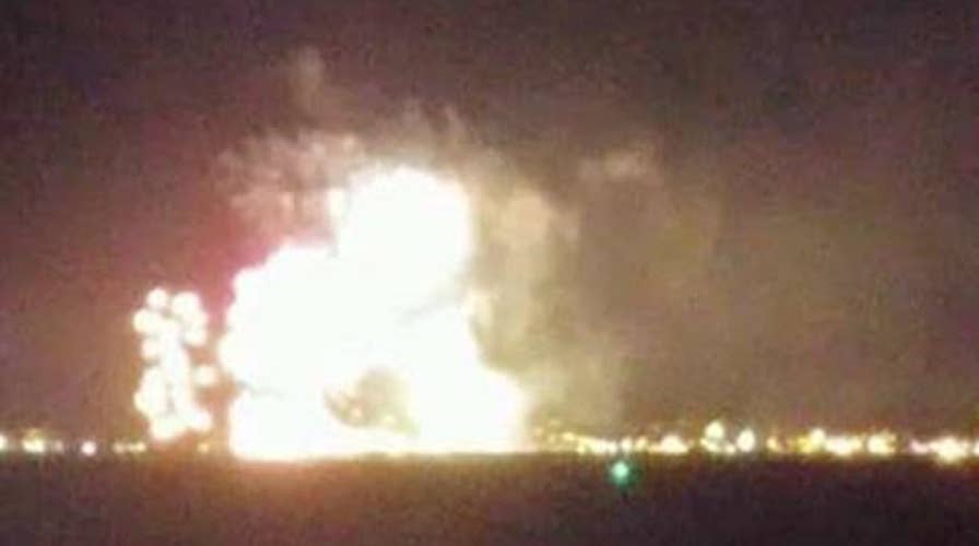Barge carrying fireworks explodes during 4th of July display