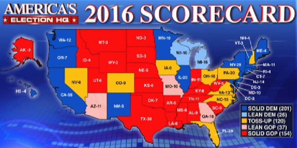 Fox News debuts electoral map Fox News Video