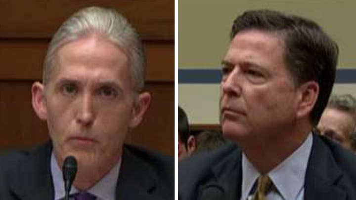 Gowdy grills Comey over Clinton's 'false statements'