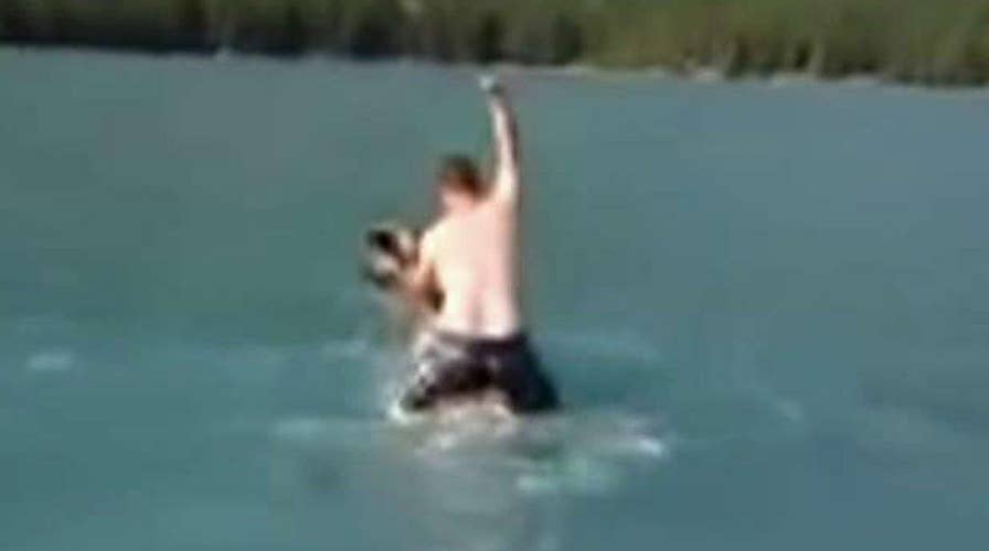 Charges brought against men seen in moose riding video 