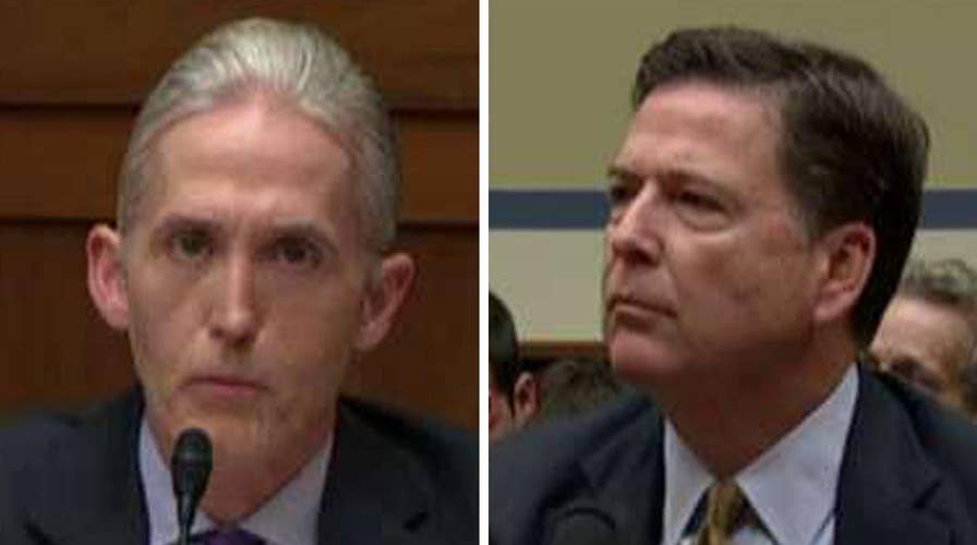 Gowdy grills Comey over Clinton's 'false statements'