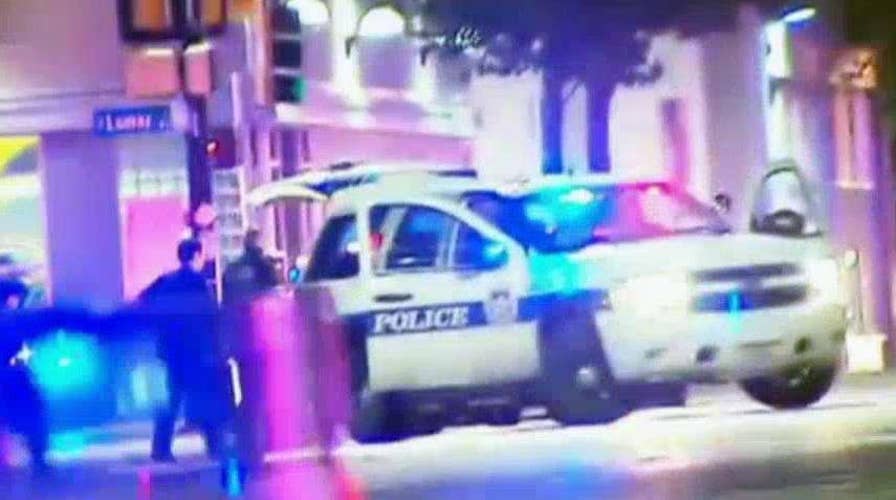 Report: 2 police officers shot during protest