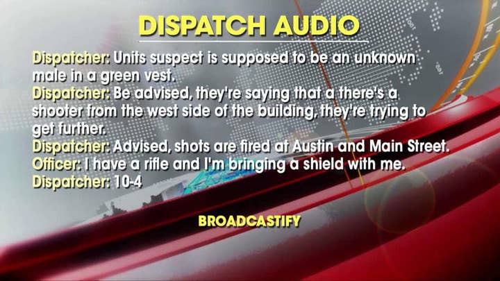 Audio of dispatchers alerting officers released
