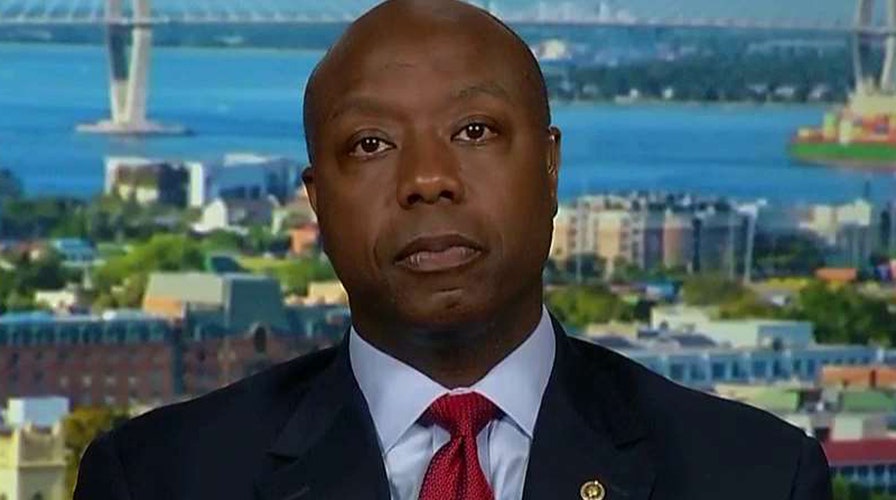 Sen. Tim Scott discusses police and racial divide