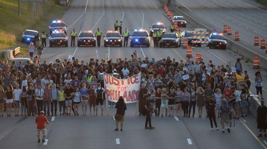 Violent protests erupt in Minnesota