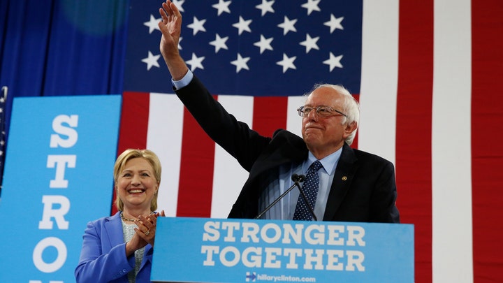 Sanders endorses former presidential rival Hillary Clinton