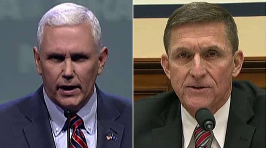 Gov. Pence, Gen. Flynn top Trump's VP shortlist