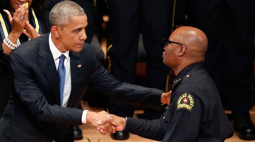 Probe into shooting continues as Obama spoke in Texas