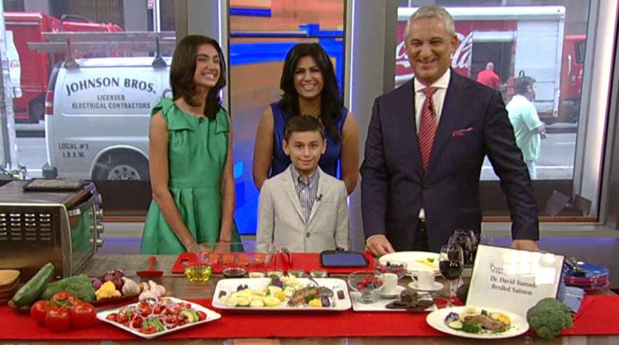 Cooking with 'Friends': Samadi family Mediterranean salmon