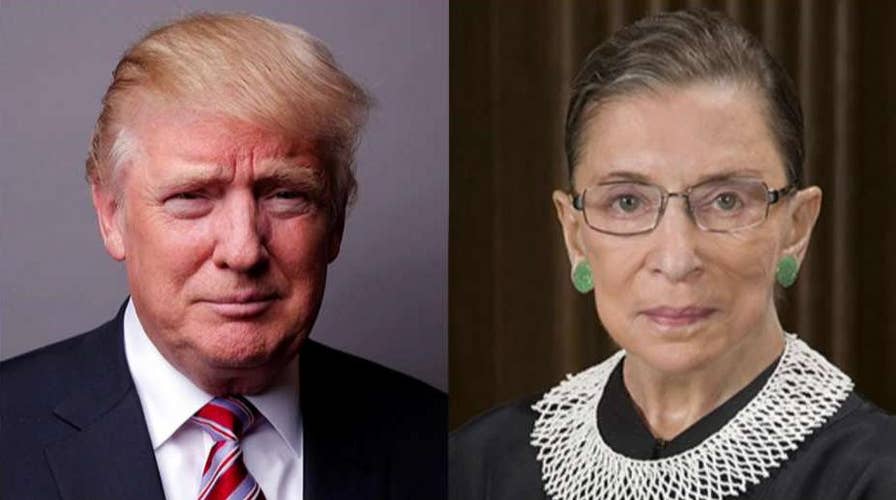Justice Ginsburg apologizes for 'ill-advised' Trump comments