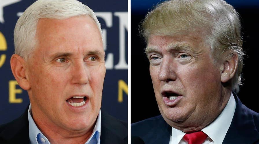 Pence remains Trump's leading option for running mate