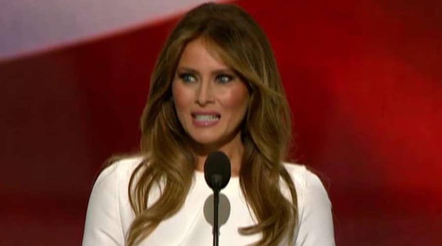 Similarities between Melania Trump, Michelle Obama speeches?