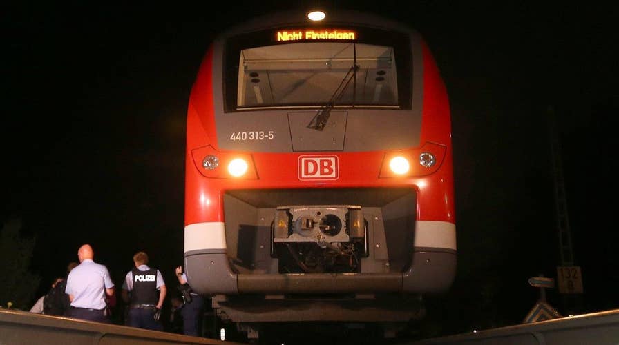 ISIS video purportedly shows German train attacker