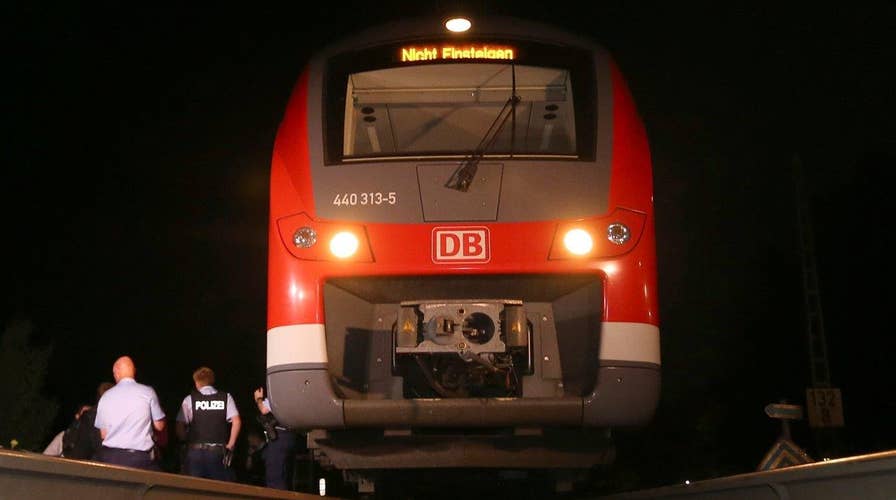 ISIS video purportedly shows German train attacker