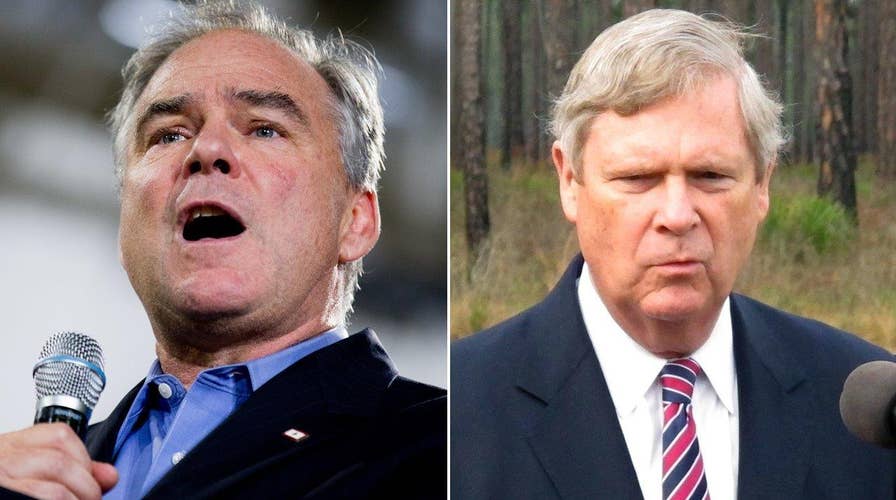 Kaine, Vilsack top Clinton's shortlist for VP
