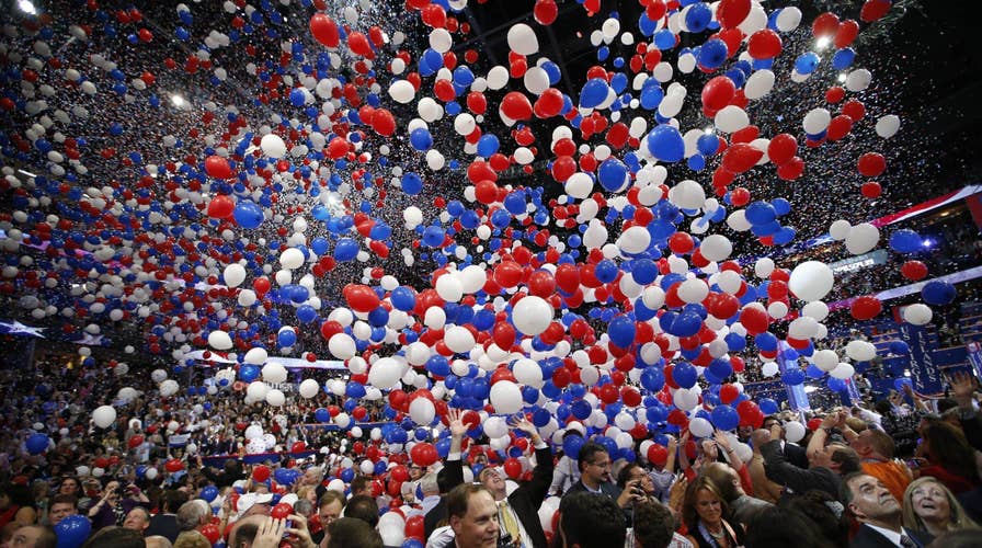 Preparing for the GOP convention's big balloon drop