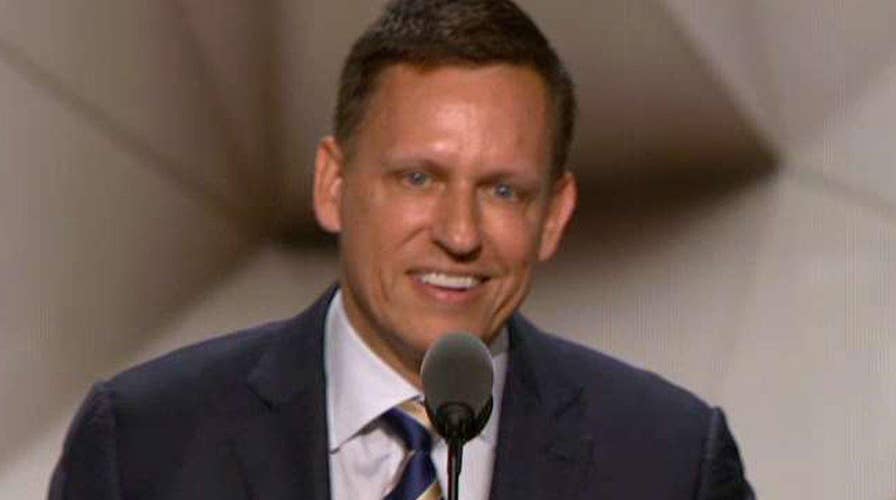 Peter Thiel: I'm proud to be gay, Republican and American