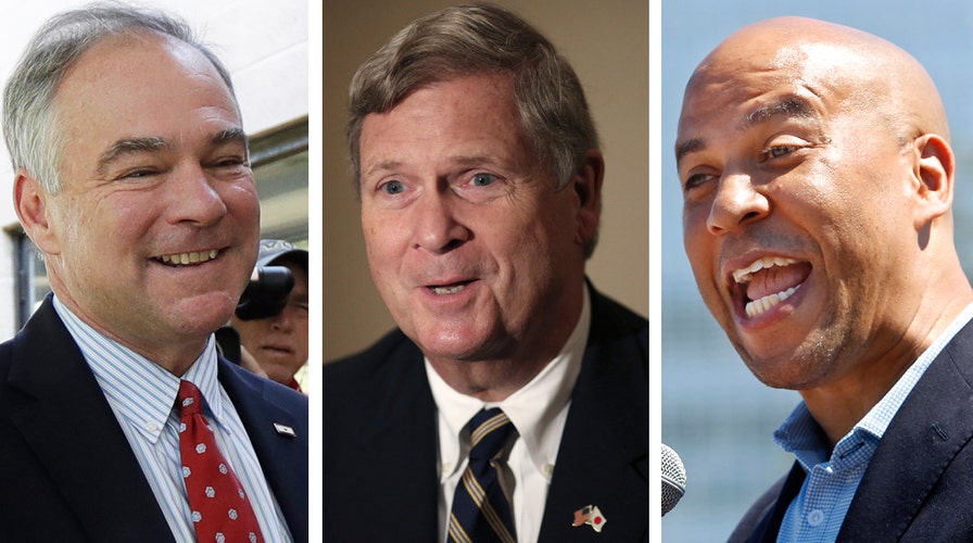 Kaine, Vilsack, and Booker finalists for Clinton's VP