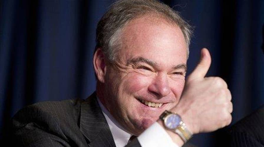 Softer on Kaine than pence?