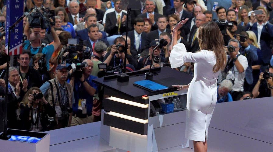 Media pounced on Melania