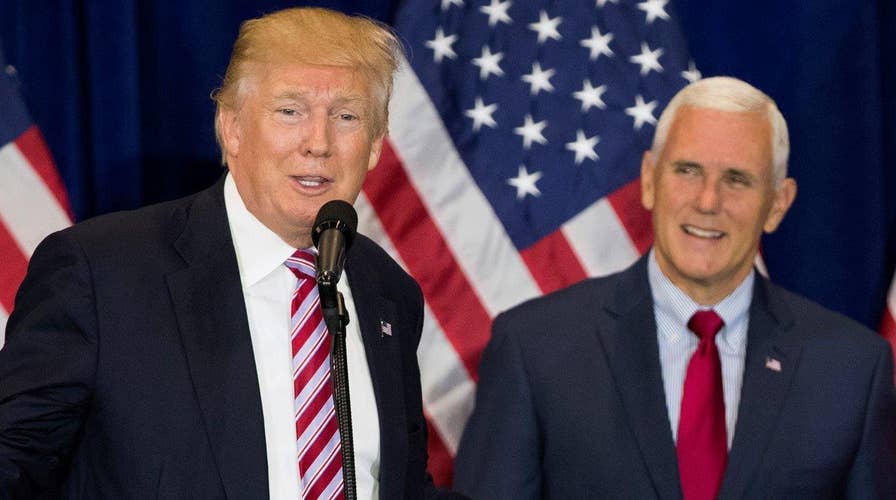 Trump, Pence campaign in Virginia, North Carolina