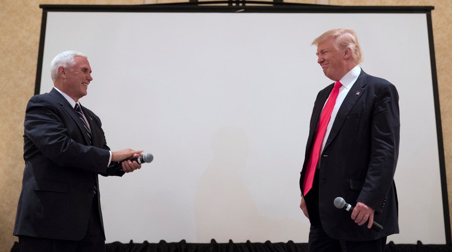 Trump, Pence ridicule rancor at DNC over leaked e-mails