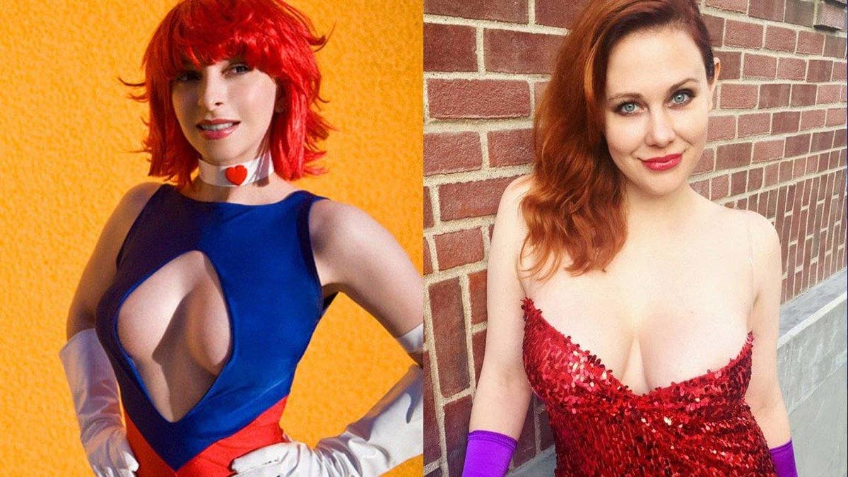 Sexy cosplayers in it for the cash