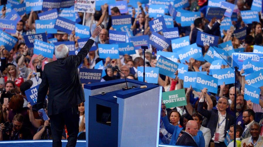 Sanders supporters pushing to include him in roll call vote